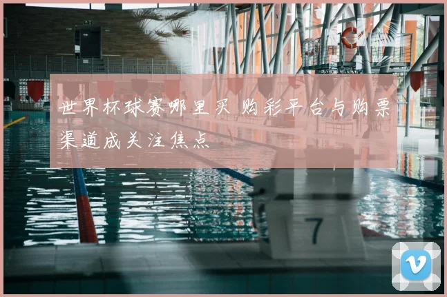 世界杯球赛哪里买 购彩平台与购票渠道成关注焦点