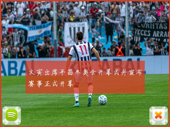 文寅出席平昌冬奥会开幕式并宣布赛事正式开幕